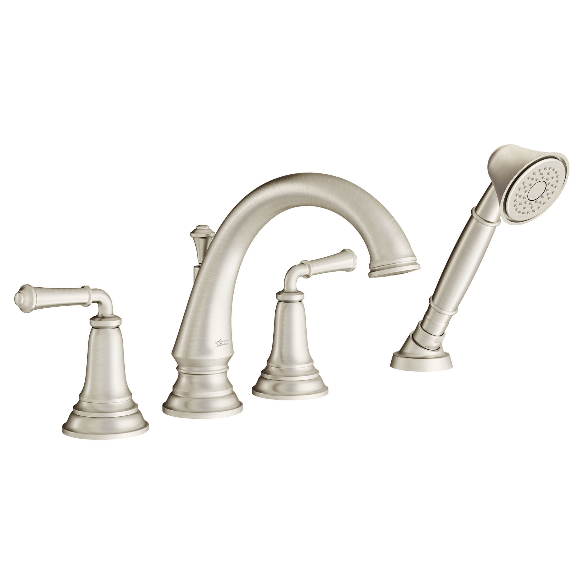 Delancey® Bathtub Faucet With Lever Handles and Personal Shower for Flash® Rough-In Valve